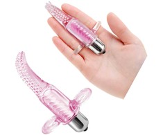 Baile Stimulating Baile Vibro Finger - Compact Fingertip Vibrating Massage Device, 10 Modes