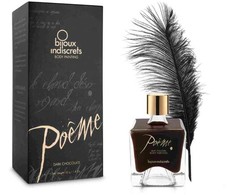 Bijoux Indiscrets Poeme Dark Chocolate Body Painting - Gourmet Edible Paint 50g