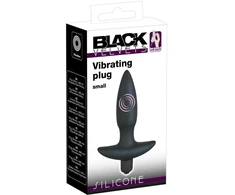 Black Velvets Juodas Velvets Vibr. Small Plug