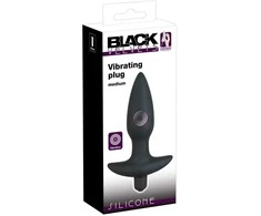 Black Velvets Juodas Velvet Vibr.Medium Plug