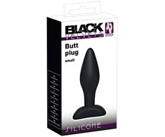 Black Velvets Juodas Velvets Small Plug
