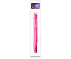 Blush B JŪSŲ 16 colių DVIGUBAS DILDO ROŽINIS