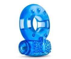 Blush Skaistalai STAY HARD VIBRATING COCK RINGS 2 PACK
