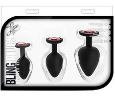 Blush LUXE BLING ANALINIAVIMO RINKINYS RAUDONI BRILIANTAI