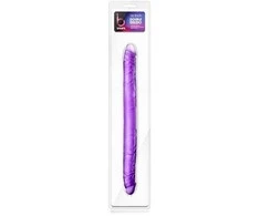 Blush B JŪSŲ 16 colių DVIGUBAS DILDO PURPURINE