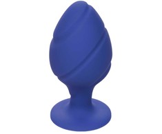 CalExotics Cheeky Silicone Plug Violetinė Atsparus vandeniui Two Sizes