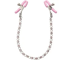 Calexotics Crystal Nipple Teasers Metal