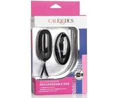 Calexotics Jajko/wibr-REMOTE RECHARGEABLE EGG Juodas