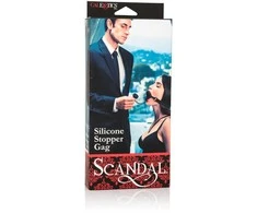 Calexotics Knebel-SCANDAL SILICONE STOPPER GAG