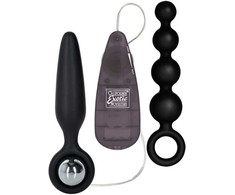 Calexotics Plug/vibr-BOOTY CALL BOOTY VIBRO KIT Juodas