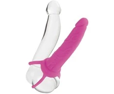 Calexotics Proteza-DUAL PENETRATOR Rožinis