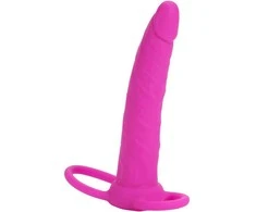 Calexotics Proteza-DUAL PENETRATOR Rožinis