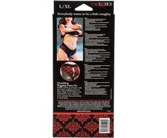 CalExotics Scandal L/XL Harness Panty Set with Silicone Attachment