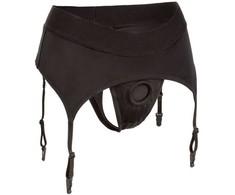 CalExotics Boundless Thong Harness with Garter S/M - Comfort Fit &amp; Support