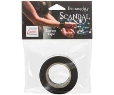 Calexotics Wiązania-SCANDAL LOVERS TAPE Juodas