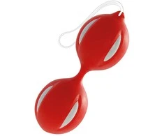 Kulki-PALLINE CANDY BALLS CHERRY Raudonas
