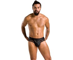 Passion Men Passion 030 Open Slip Juodas L/XL - Premium Decorative Lingerie