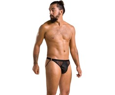 Passion Men Passion Luke Open Slip L/XL Juodas - Premium Men’s Lingerie, EU Made