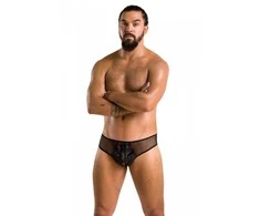 Passion Men Casmir 035 SLIP RICHARD juodas S/M - Passion