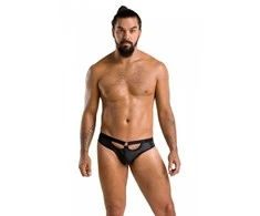 Casmir 041 SLIP OPEN JOE juodas S/M - Passion