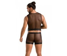 Passion Men Casmir 053 SET WILLIAM juodas S/M - Passion