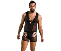 Passion Men Casmir 054 SET OSCAR juodas L/XL - Passion