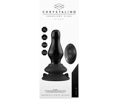 Chrystalino By Shots Missy – su siurbimo taurele ir nuotolinio valdymo pulteliu – 10 greičių – juoda