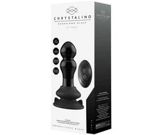 Chrystalino By Shots Chrystalino Glass analinis kištukas 10 režimų nuimamas siurbtukas