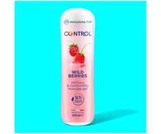 Control Wild Berries Massage Gel masažo gelis-lubrikantas 200ml