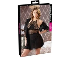 Cottelli Chemise Set juodas XL