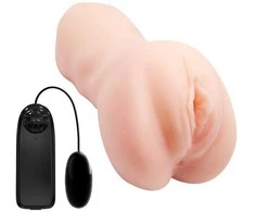 LYBAILE Crazy Bull Pocket Pussy Vagina Lea Masturbator Flesh Vibrating