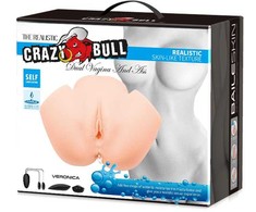 LYBAILE Crazy Bull Dual vagina ir asilo kūnas