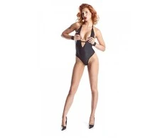 Demoniq Apatiniai drabužiai-JENNIFER001 body juoda S