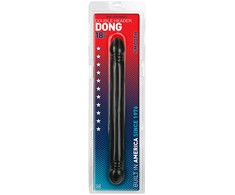 Doc Johnson Double Header Smooth Intimate Machine 45cm PVC Juodas