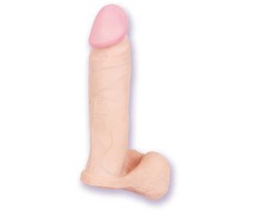 Doc Johnson ULTRASKYN Model 6 Intimate Priedas 15 cm rusvai gelsvas