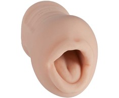 Doc Johnson Sasha Pilkas ULTRASKYN Oral Pocket Pal, Compact, Natural Look