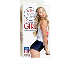Doc Johnson Jessie Andrews ULTRASKYN Anatomical Intimate Device rusvai gelsvas