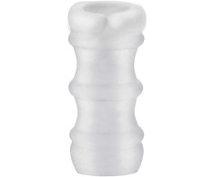 Doc Johnson Mood Pleaser Massage Beads Frost Intimate Sleeve 12cm