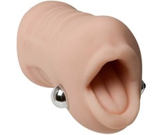Doc Johnson Sasha Pilkas Vibrating Deep Throat Sucker ULTRASKYN, 7-Function