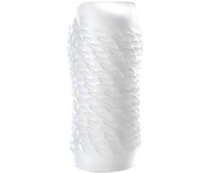 Doc Johnson OptiMALE Reversible ULTRASKYN Link Intimate Sleeve 5” Juodas