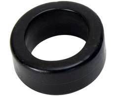 Doc Johnson TitanMen Stretch-To-Fit Flexible Ring Juodas TPR