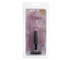 Doc Johnson Classic Small Juodas Anal Plug 10 cm Slim Design