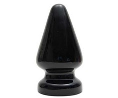 Doc Johnson TitanMen Anal Plug 4 cm x 9.5 cm Juodas Dual Density