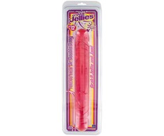 Doc Johnson Crystal Jellies Jr. Double Dong 30cm Flexible Clear Model