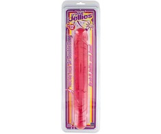 Doc Johnson Crystal Jellies Jr. Double Dong 30cm Flexible Clear Model