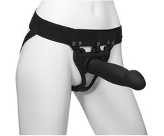Doc Johnson Body Extensions Bold Silicone Harness with Vibrating System