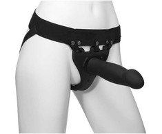 Doc Johnson Body Extensions Risqu Silicone Harness Rechargeable Set