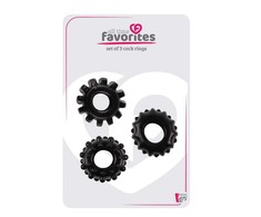 Dream Toys VISŲ LAIKŲ MĖGSTAMIAUSIAS 3 VIENŲ JUODŲ VARŽIŲ RINKINYS