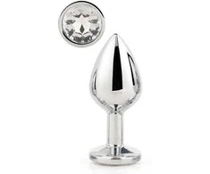 Dream Toys Gleaming Love Sidabrinis Plug korek analny Small