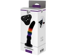 Dreamtoys ESSENTIALS vientisas dildas su dirželiu